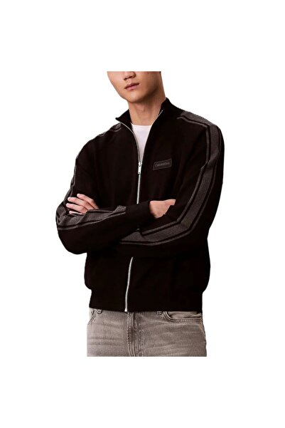 Calvin Klein Bluza cu fermoar LS TECH KNIT TRACK JACKET FZ SWT Barbati