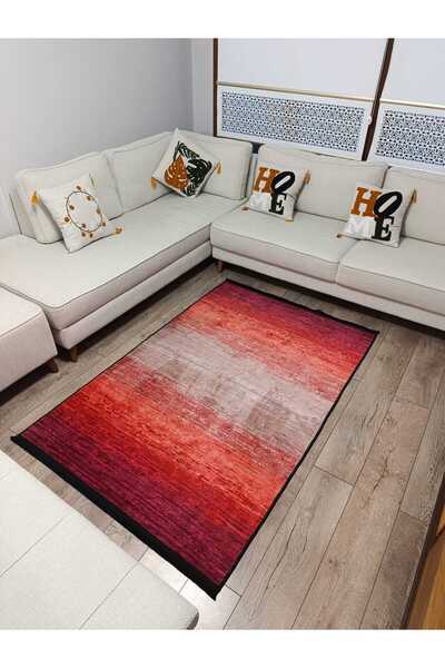 ALLGELSİN Zrh Woven Base Bamboo Digital Printing Living Room Carpet Non-Slip ...
