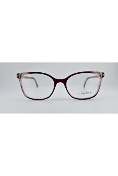 DEKOPA Ochelari de damă de vedere, din acetat, cu degrade transparent violet ...