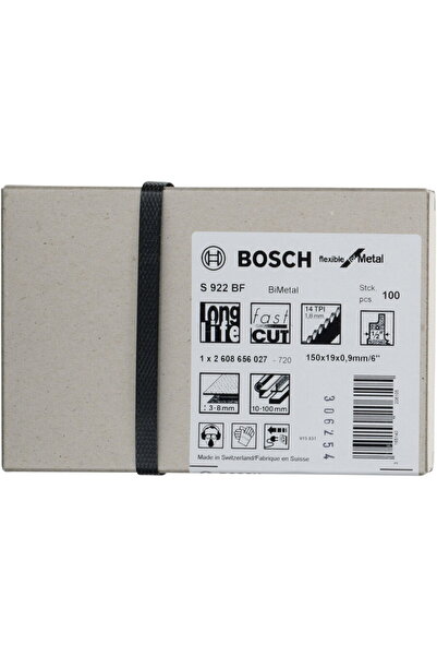 Bosch PГўnzДѓ de ferДѓstrДѓu alternativ S 922 BF, Ffexibil pentru metale, 100...