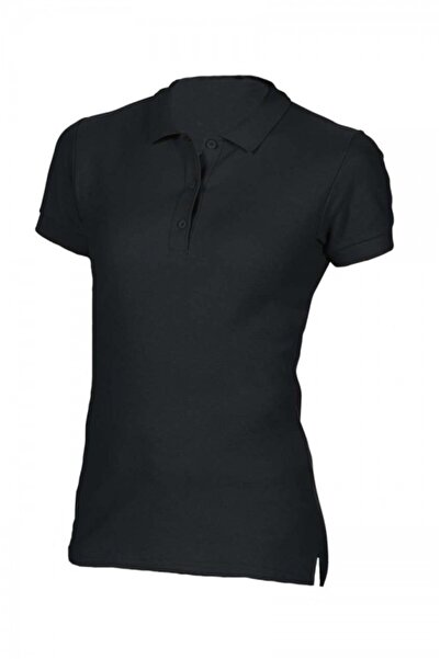 GILDAN Tricou polo de damă, 100% bumbac, GIL 85800 Premium, negru