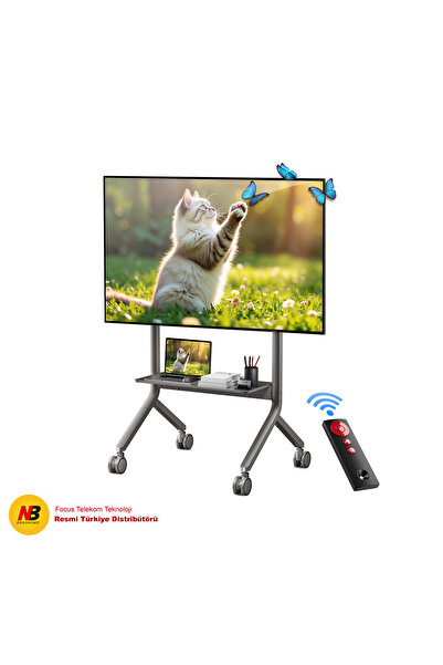 NB ERGONOMIC North Bayou NB P150 Motorlu - Kumandalı 75-90" Profesyonel TV St...