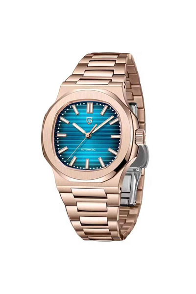 Pagani design Men's automatic watch PD-1728, 40mm, stainless steel, sapphire ...