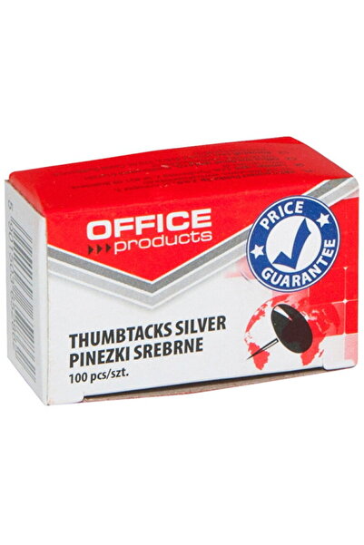 OFFICE products Pioneze metalice, 100 buc/cutie,