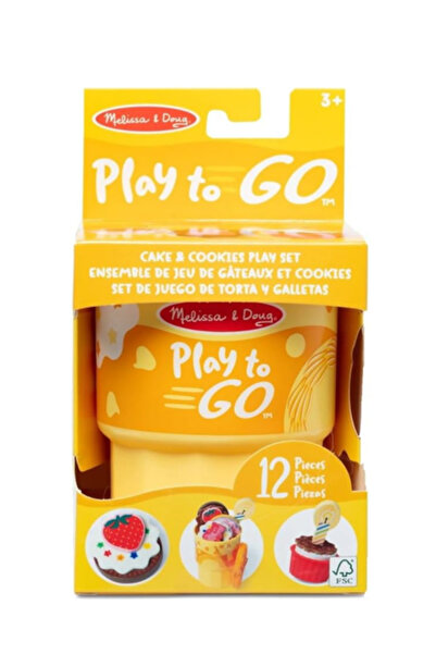 Melissa & Doug Play to Go Cake and Cookies Play Set Toy, 1 EA