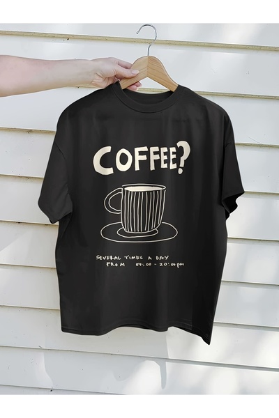 yiou trendy clothing Coffee lover graphic T-shirts suitable for both men and ...