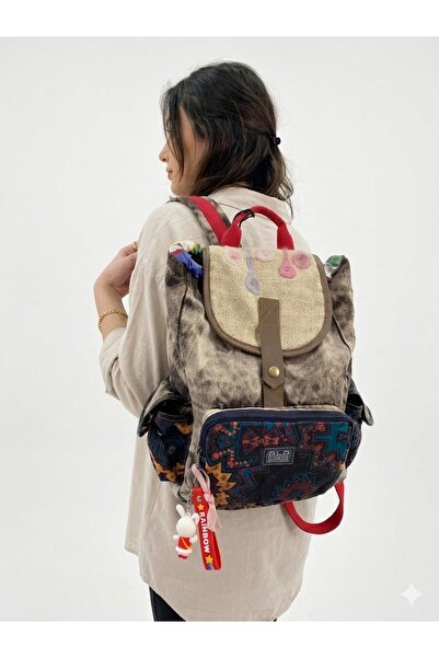 old cotton cargo Old Ctton Gabardine Backpack Colorful Bag