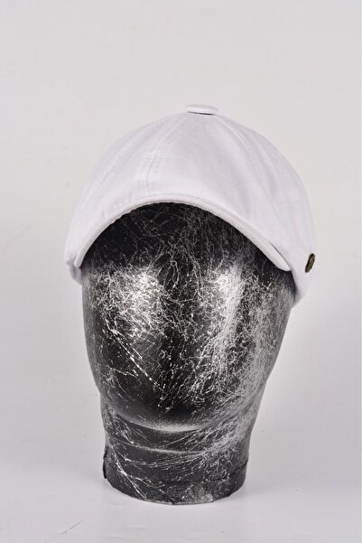 mercantoptan 100% Cotton Summer Model British 8-Piece Cap Hat
