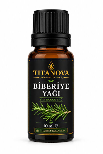 TİTANOVA زيت الروزماري 10 مل زيت عطري نباتي نقي