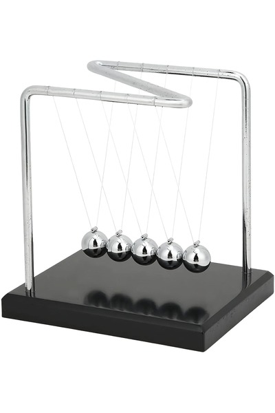 Wolawood Newton Balance Balls (Z) Model Physics Law Statue Stress Reducer Met...
