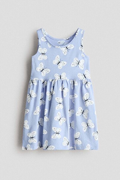 H&M Patterned cotton dress