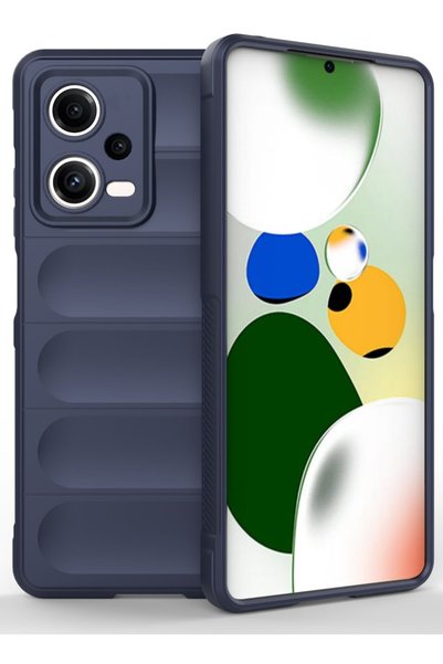 New Face Ilkeshop New Redmi Note 12 5g Case Optimum Silicone (110846) - Navy ...