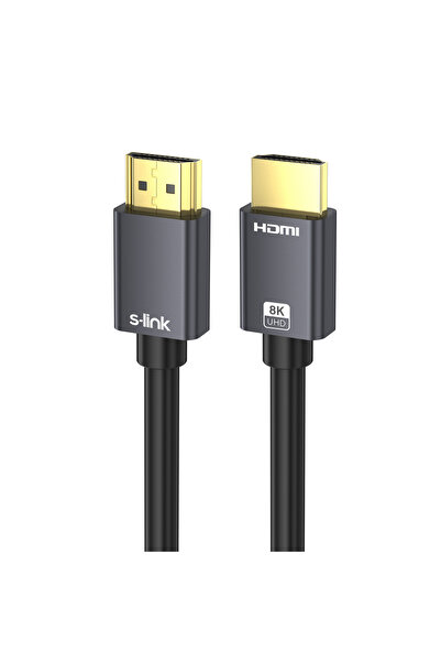 S-LINK SL-HM8K05 HDMI TO HDMI 5m v2.1 8K60 HZ 4K 120HZ Kablo