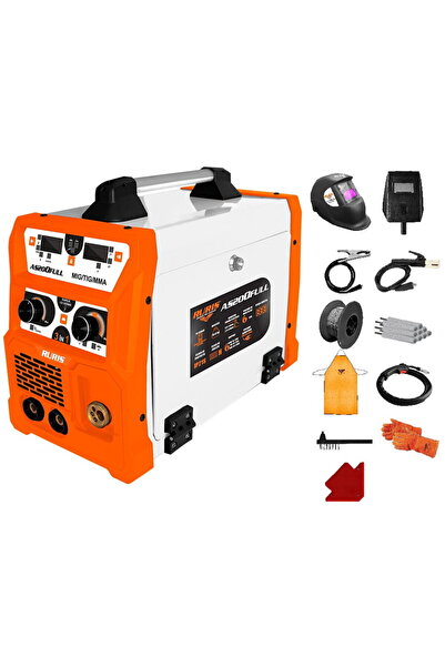 RURIS Μηχανή συγκόλλησης, AS200FULL + W3, MIG 50-200A, TIG 10-170A, MMA 10-170A,