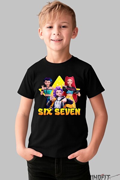 GILDAN Tricou Huntrix Six Seven Trio Star Epic