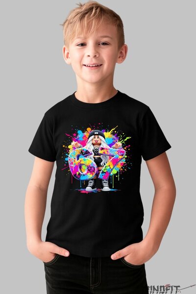 GILDAN Tricou Roblox Six Seven Design Colorat Dinamic