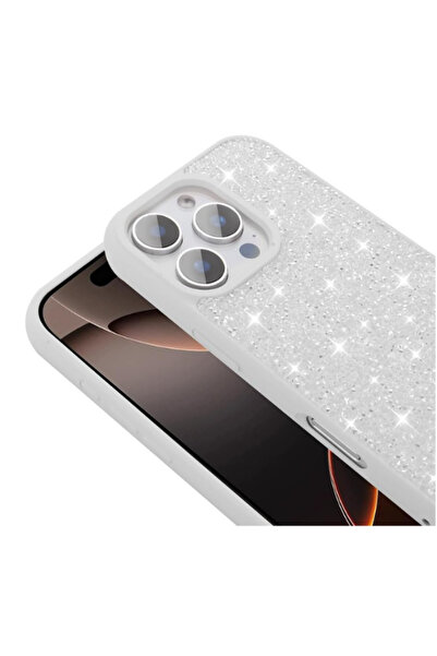 Home MAVİMAKRO İPhone 15 ile Uyumlu Elmas Desen Taşlı Kılıf – 2 mm Kamera Çık...