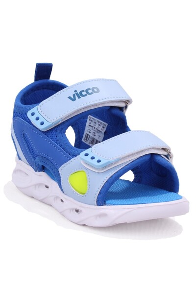 Vicco Roy 332P21Y188 Blue Orthopedic Daily Boys' Sports Sandals