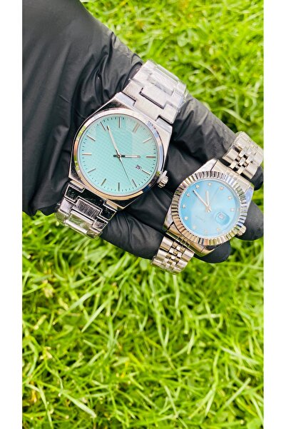 Yegane SEVGİLİ KOMBİN ÇİFT SAAT SETİ ŞIK TASARIM