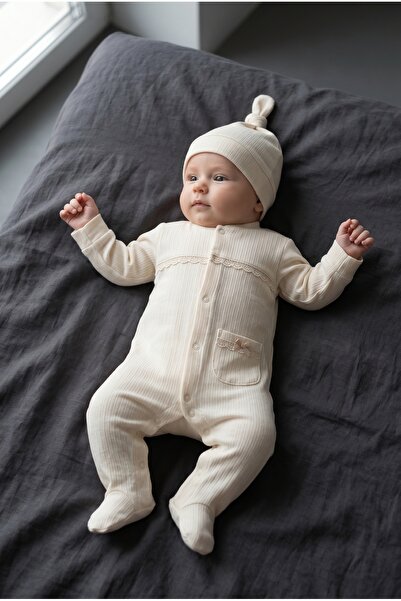 hobbe baby Safari Dreams Premium Edition: %100 Pamuk Bebek Tulumu - Nefes Ala...