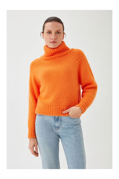 LC Waikiki Nevavm Women's Turtleneck Camisole Knitwear Sweater with a Difference