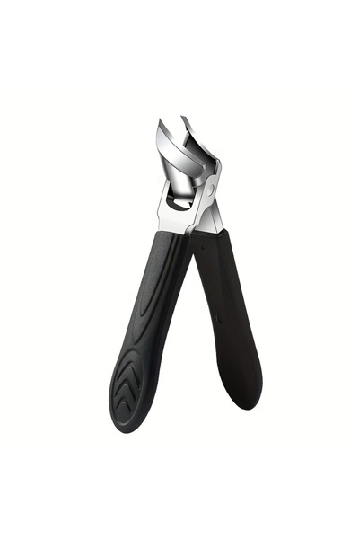 Choice Silvery - Black 1Pieces Black Large Opening Nail Clipper Set Anti-Spla...