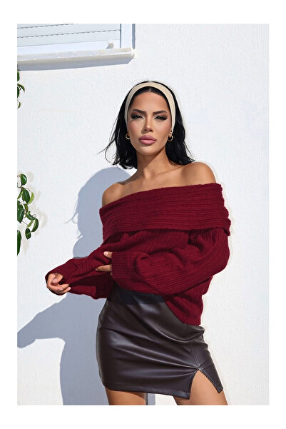 Off-the-Shoulder Sweater with Best Prices | Trendyol