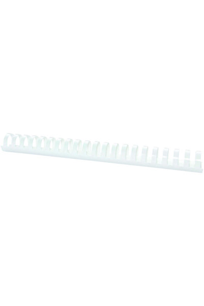 OFFICE products Inele plastic 28 mm, max 270 coli, 50buc/cut - alb