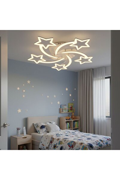 DELIGHT Lustra led dimabila STEA 110W cu 5 brate 3 CULORI+IR