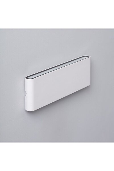 DELIGHT Aplica LED de exterior extra-plata Long, 24W=160W, 3000K, lumina cald...