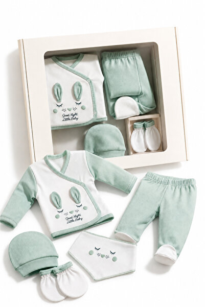 BYS BABY FASHION مجموعة من 5 قطع لحديثي الولادة من مستشفى زيبين، هدية خروج من...