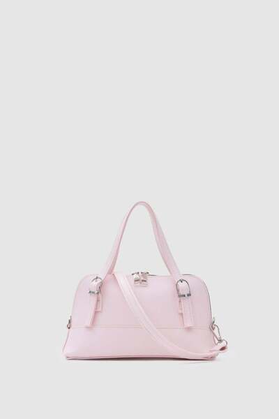 Shule Bags Ribbon Mini Crossbody Bag Pink