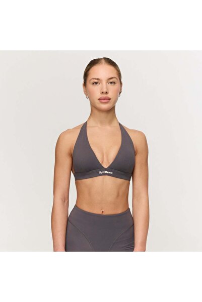 GymBeam Sutien sport Fierce Halter gri L