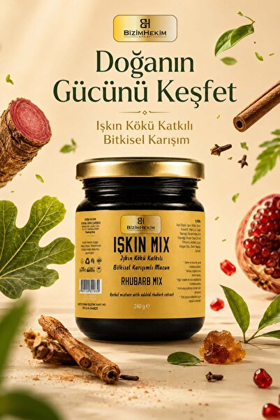 BİZİMHEKİM ŞİFA EVİ BizimHekim Işkın Mix Işkın Kökü Katkılı Bitkisel Karışım ...