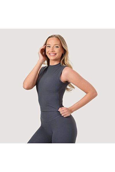 GymBeam Top de damă NEO cu guler înalt Iron XS