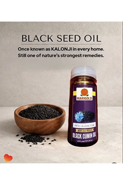 Marigold FarmFood Woodcoldpressed Blackseef oil UAE milled