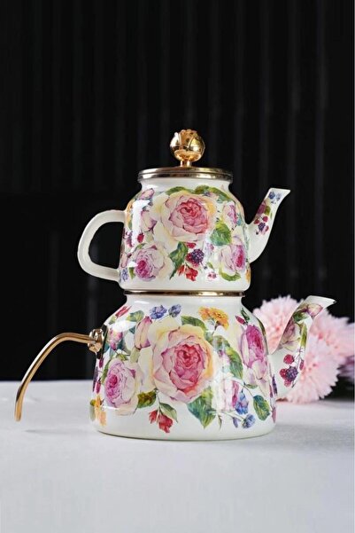 Miss Betty ROSE DELUXE EMAYE ÇAYDANLIK