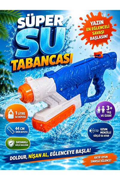 SAZE 44 cm Large Water Gun Long Range Summer Toy Water Gun with 1 Liter Water...
