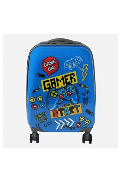OEM Troler de gaming albastru pentru copii 22L 32x21x47cm