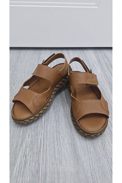 MODESA BY KAVCAR Genuine Leather Daily Women's Comfortable Poly Sole Tobacco ...