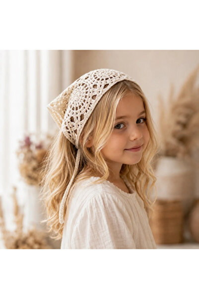 Little Ya Ya Love Girl's Bohemian Knitted Bandana