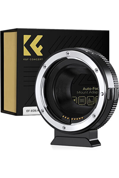K&F CONCEPT Προσαρμογέας Βάσης Φακού Canon EF/EF-S σε Κάμερα EOS M, Αυτόματη ...