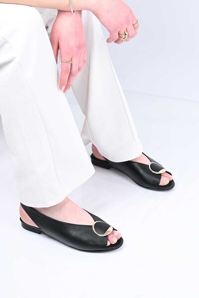 Bestello Laceless Buckle Jurdan Sole Genuine Leather Open Toe Sandals 342-939...