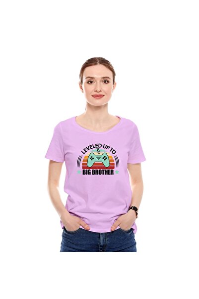 not Unisex Printed Design T-Shirt (Leveled Up To)| Round Neck Regular Fit T-s...