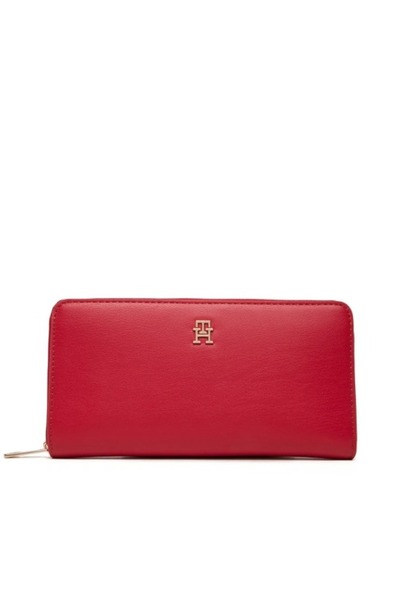 Tommy Hilfiger Γυναικείο TH Icon Πορτοφόλι Κόκκινο AW0AW17744-XLG