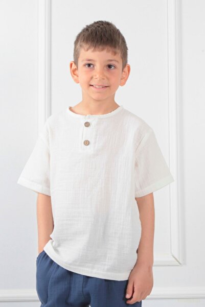 Cuckoo Cotton Muslin Boys' T-Shirt