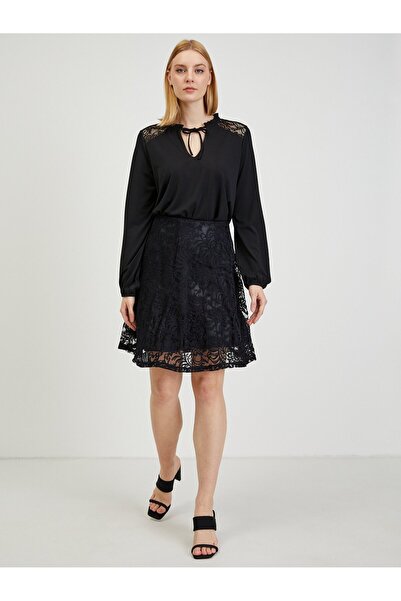 ORSAY Black women's lace skirt