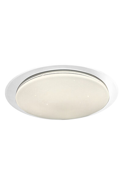 Milagro Plafonieră LED Ontario ML7136, 76cm, 80W, 6000lm, Rotundă, Albă, Mont...