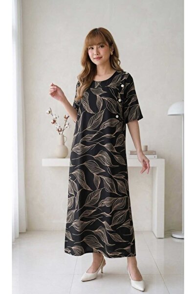 BRK Nightgown women's soft cotton nightgown special short sleeve