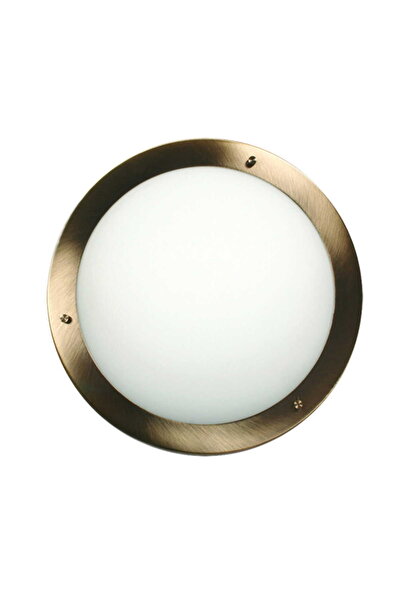 Candellux AQUILA 13-89345 Plafonieră rotundă, montaj aplicat, sticlă albă și ...